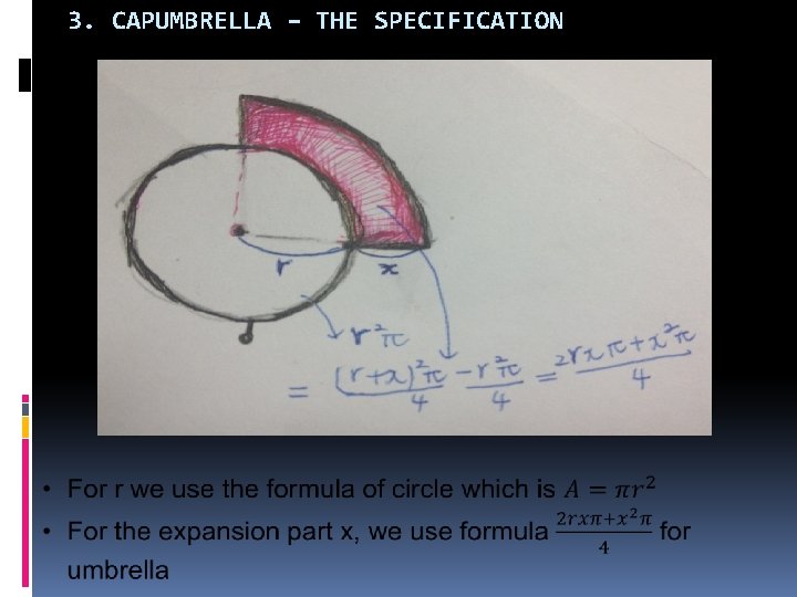 3. CAPUMBRELLA – THE SPECIFICATION 