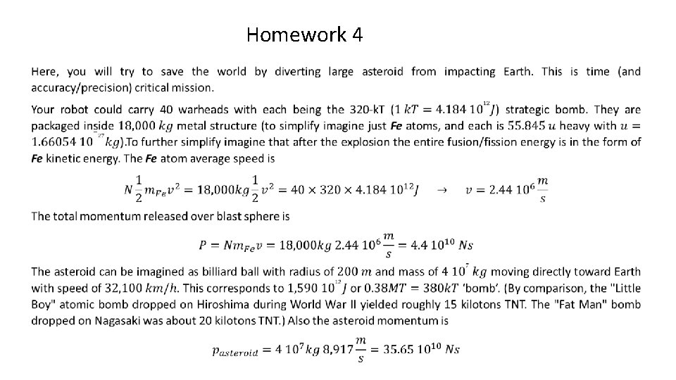 Homework 4 