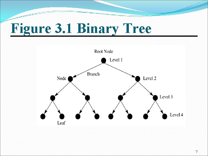 Figure 3. 1 Binary Tree 7 