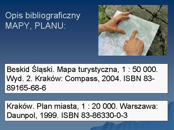 Opis bibliograficzny MAPY, PLANU: Beskid Śląski. Mapa turystyczna, 1 : 50 000. Wyd. 2.