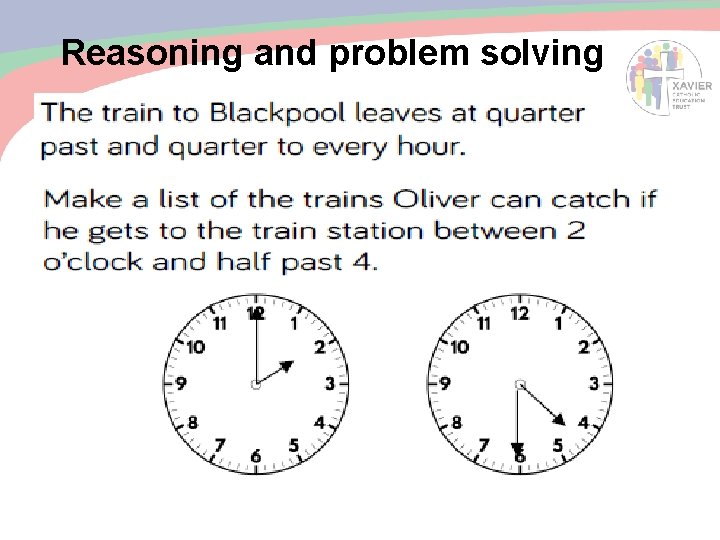 Reasoning and problem solving 