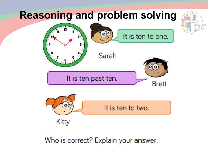 Reasoning and problem solving 