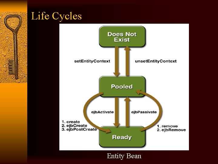Life Cycles Entity Bean 