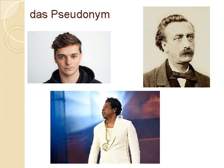 Da. F- Oberstufe – Einführung in die Literatur - JG. 01. 16 das Pseudonym