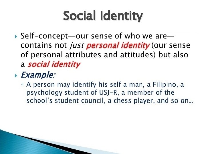 Social Identity 