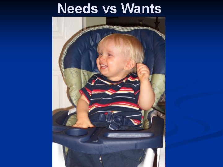 Needs vs Wants 