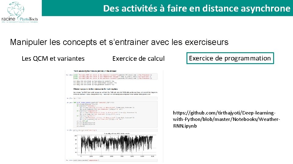 La distance asynchrone : Des activités à faire en distance asynchrone pour quoi faire