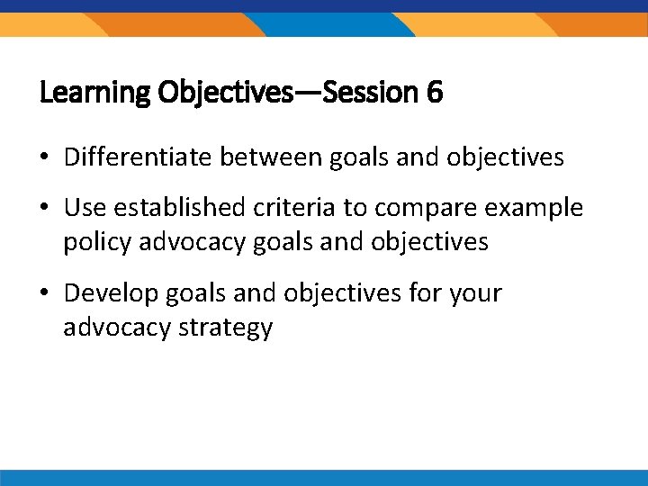 Set Goals and Objectives Why is it important