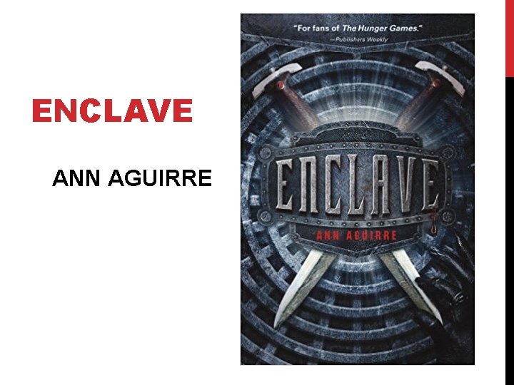 ENCLAVE ANN AGUIRRE 