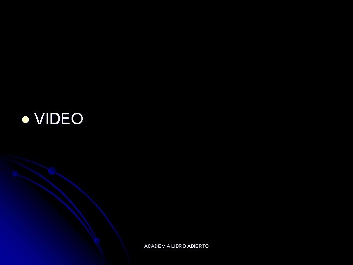 l VIDEO ACADEMIA LIBRO ABIERTO 