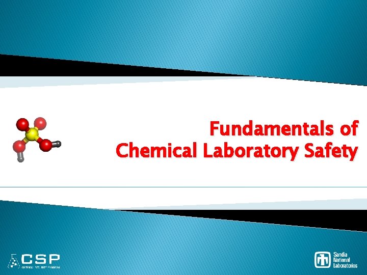 Fundamentals of Chemical Laboratory Safety 