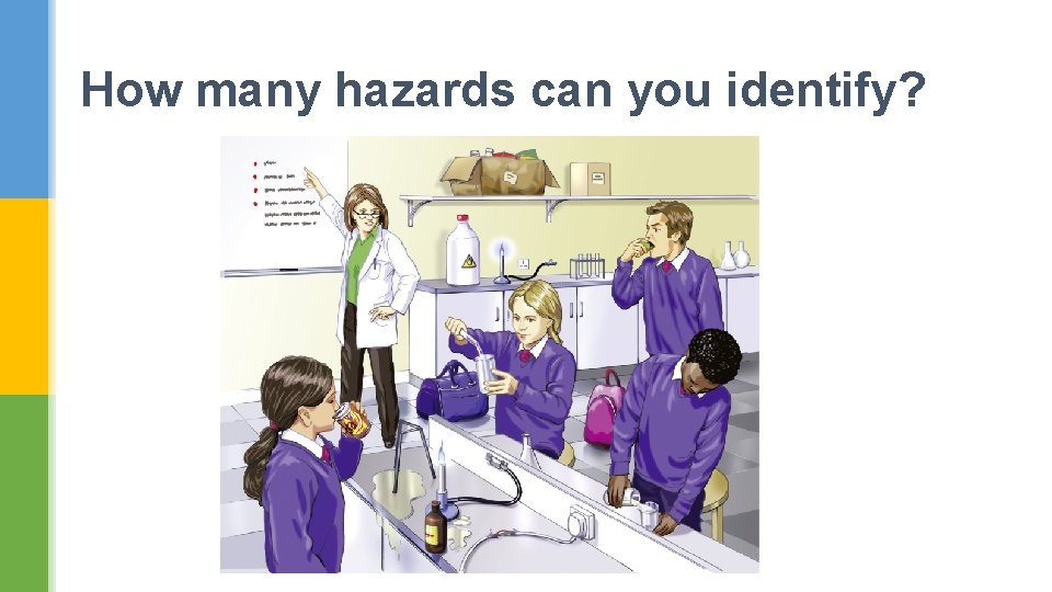 How many hazards can you identify? 