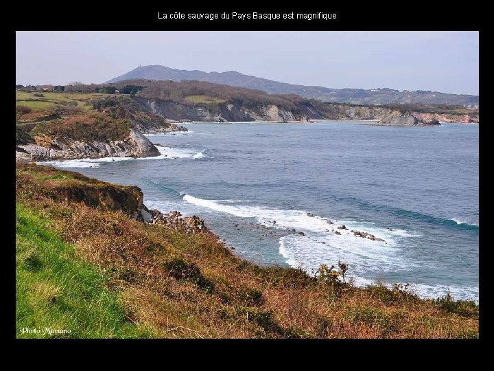 La côte sauvage du Pays Basque est magnifique . . 