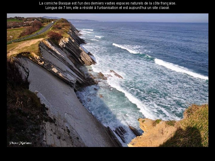 La corniche Basque est l’un des derniers vastes espaces naturels de la côte française.