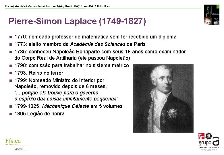 Física para Universitários: Mecânica – Wolfgang Bauer, Gary D. Westfall & Helio Dias Pierre-Simon