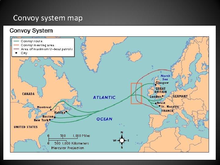 Convoy system map 