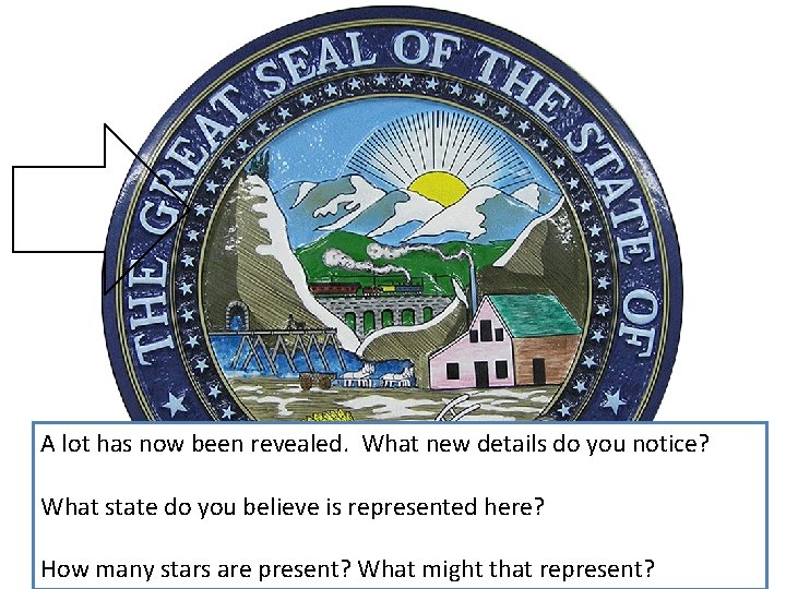 A lot has now been revealed. What new details do you notice? What state