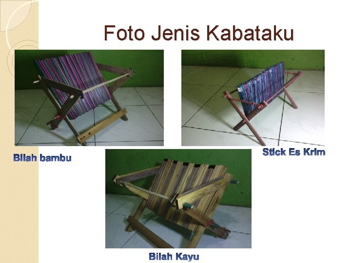 Foto Jenis Kabataku 