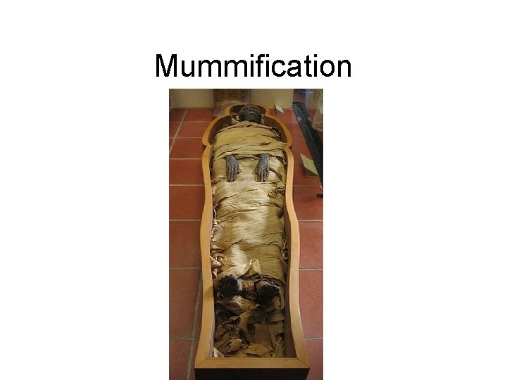 Mummification 