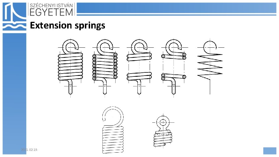 Extension springs 2021. 02. 19. Hajdu Flóra 