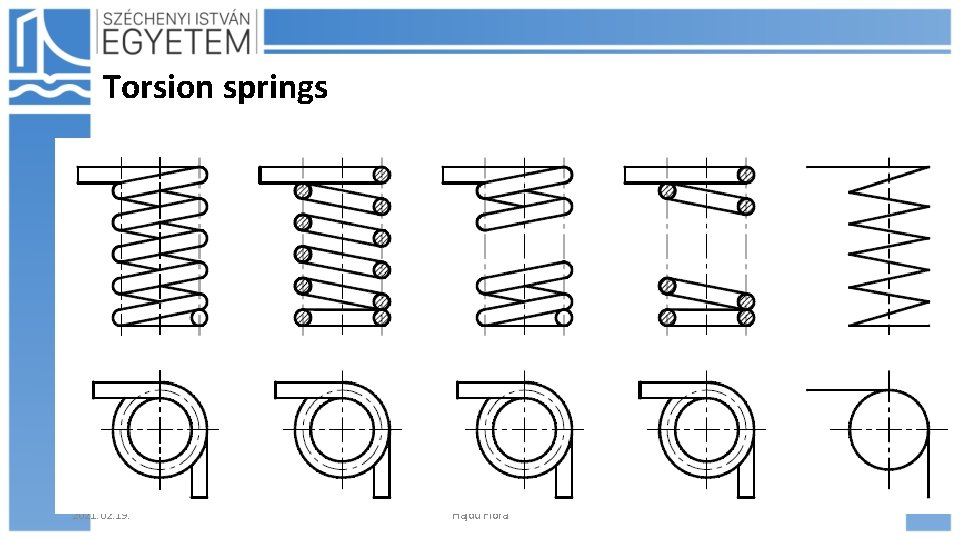 Torsion springs 2021. 02. 19. Hajdu Flóra 