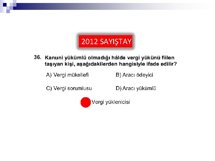 2012 SAYIŞTAY 