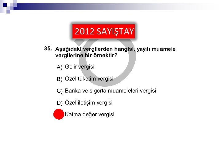 2012 SAYIŞTAY 