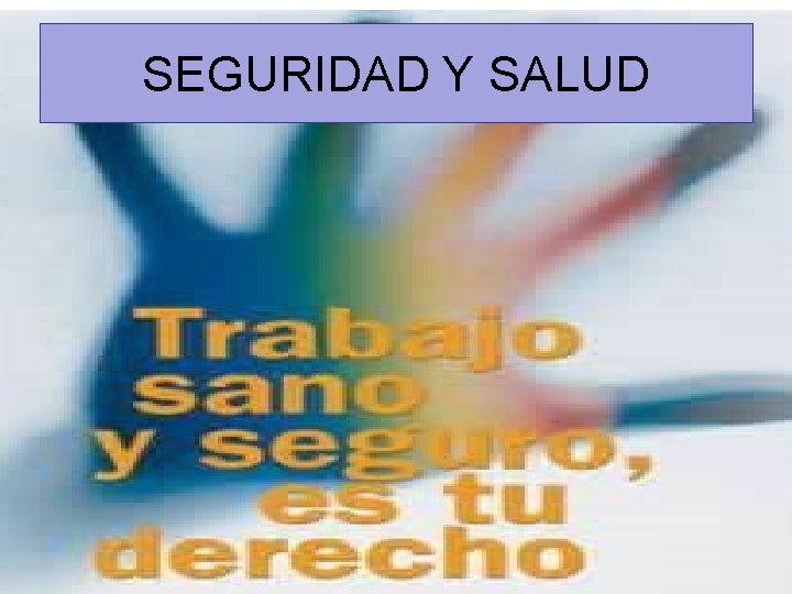 SEGURIDAD Y SALUD 
