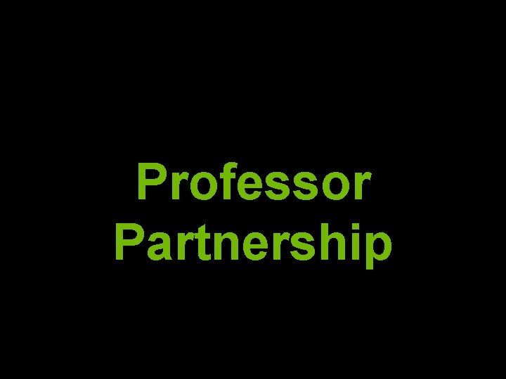 Professor Partnership 