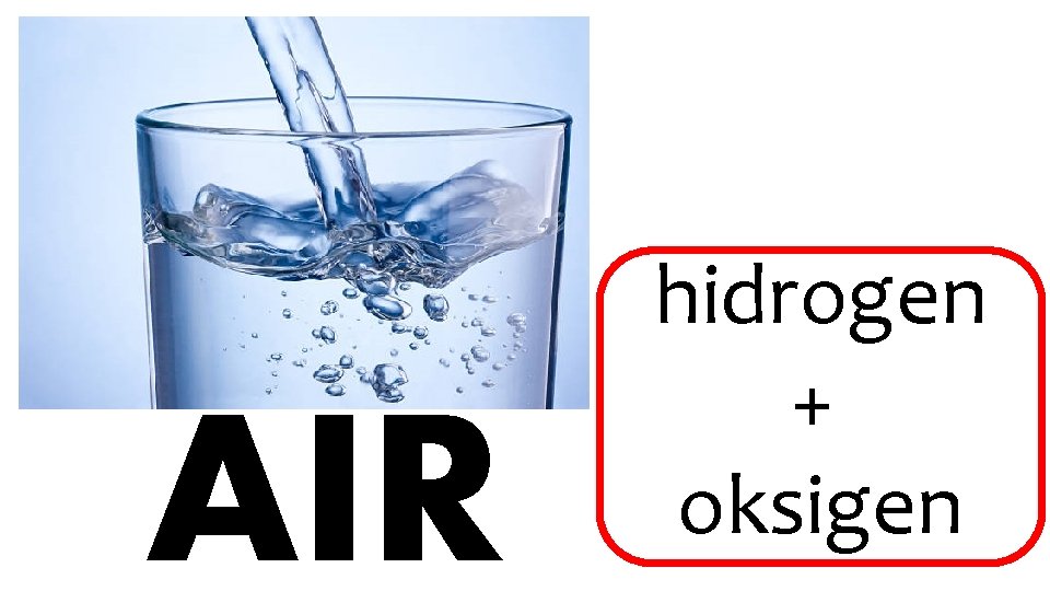 AIR hidrogen + oksigen 