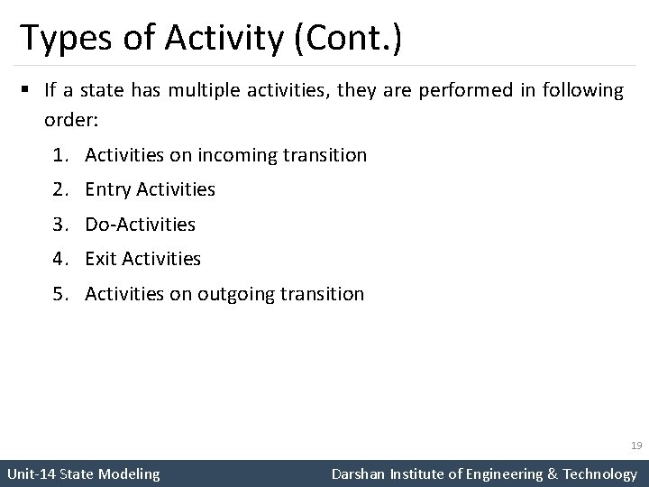 Unit 14 State Modeling Prof Arjun V Bala