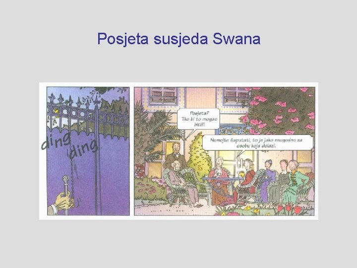 Posjeta susjeda Swana 