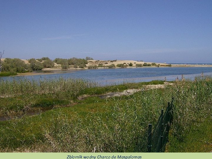 Zbiornik wodny Charco de Maspalomas 