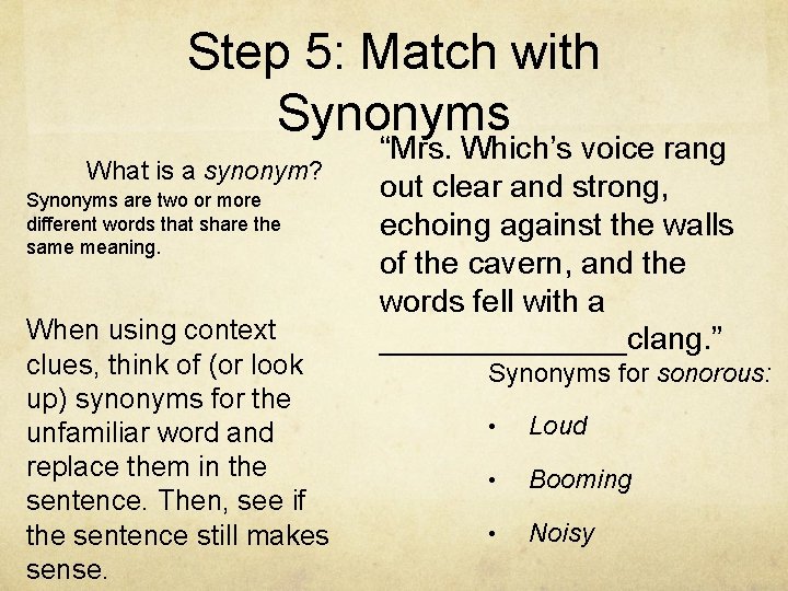 Context Clues Write Now In your writers notebook