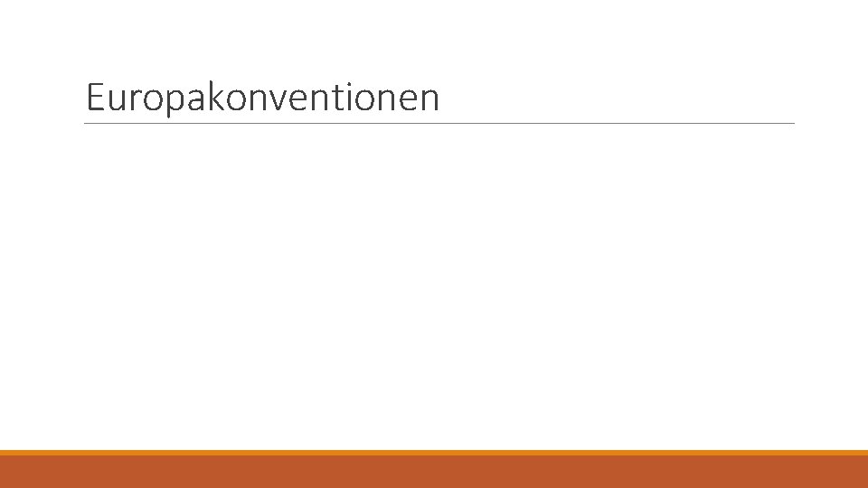 Europakonventionen 