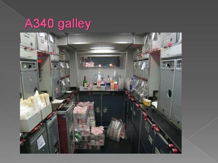 A 340 galley 