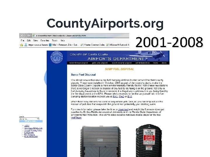 County. Airports. org 2001 -2008 