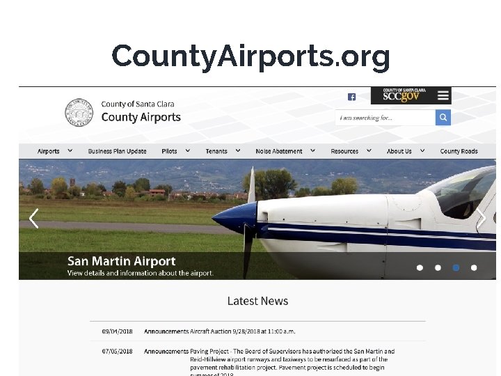 County. Airports. org 