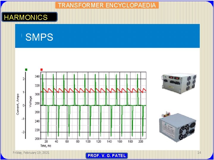 TRANSFORMER ENCYCLOPAEDIA HARMONICS Friday, February 19, 2021 PROF. V. G. PATEL 14 