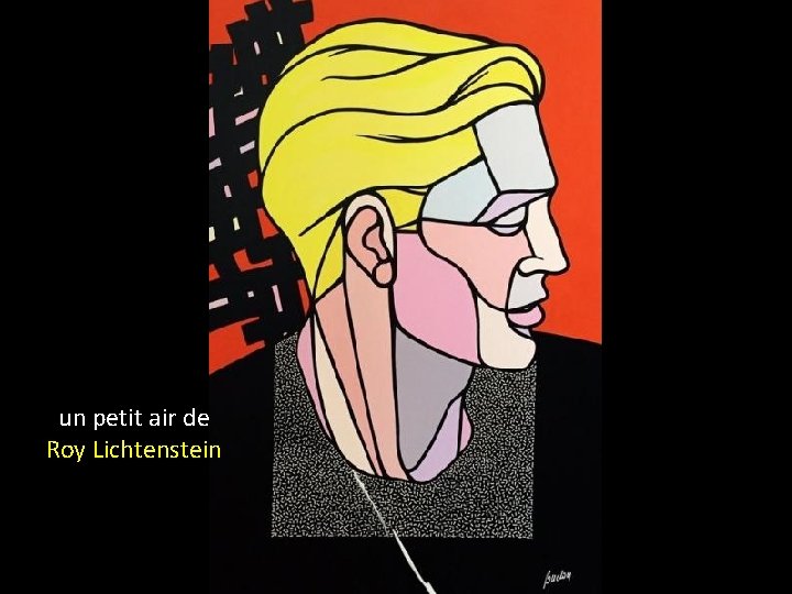 un petit air de Roy Lichtenstein 