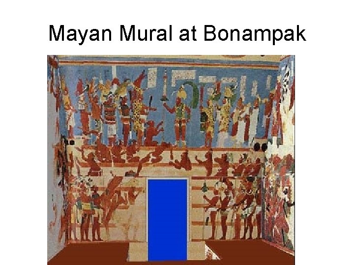 Mayan Mural at Bonampak 