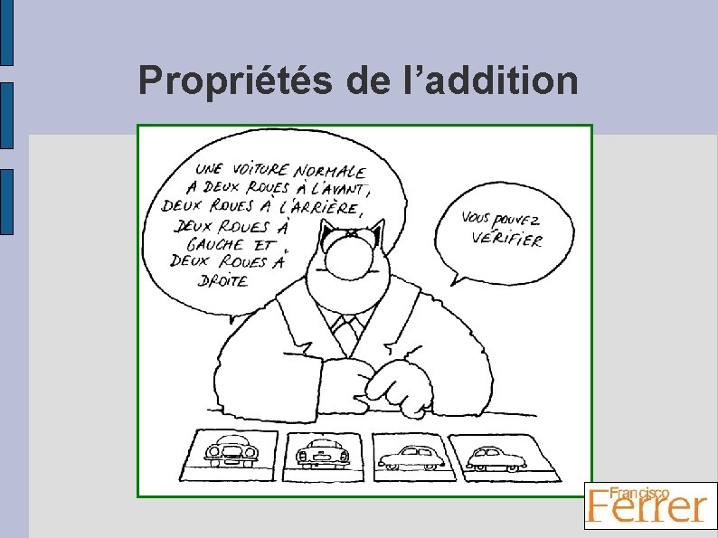 Propriétés de l’addition 