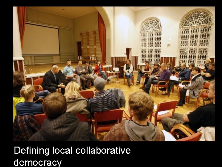 Defining local collaborative democracy 