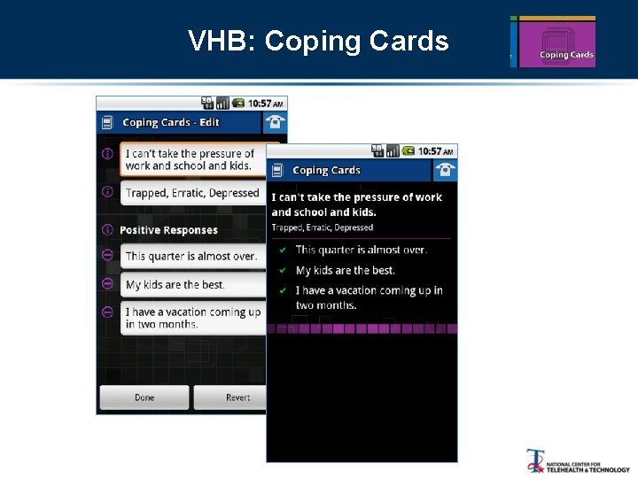 VHB: Coping Cards 