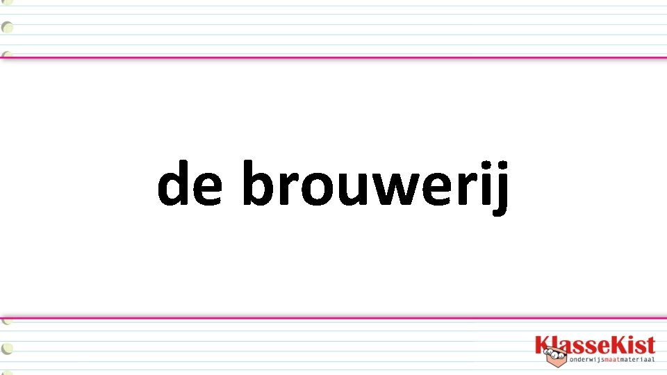 de brouwerij 