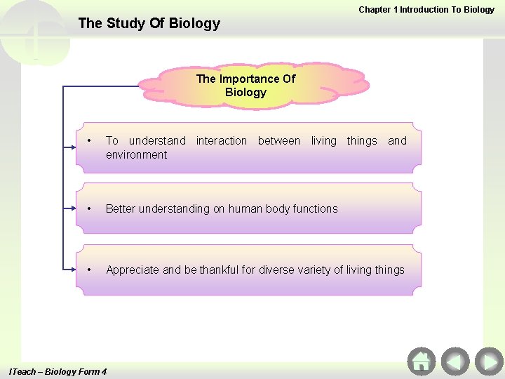 Chapter 1 Introduction To Biology The Study Of Biology The Importance Of Biology •