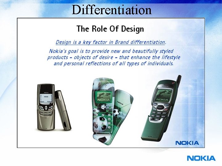 Differentiation 