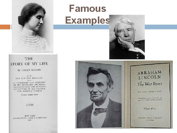 Famous Examples 