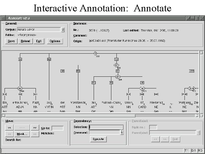 Interactive Annotation: Annotate 