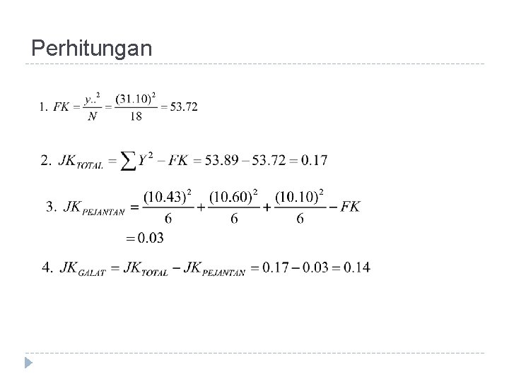 Perhitungan 